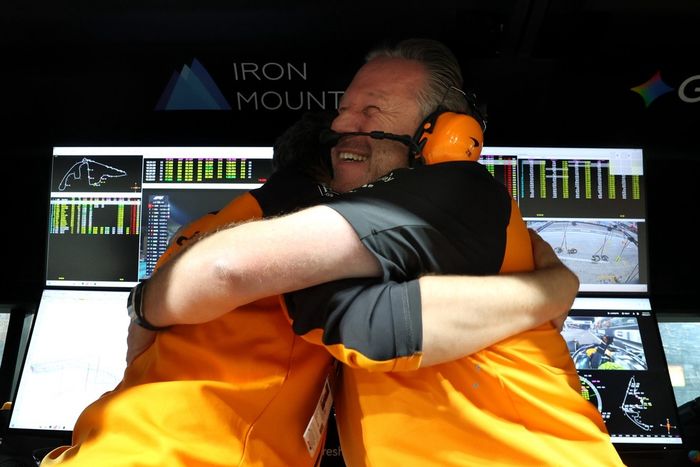 Andrea Stella, McLaren, Zak Brown, McLaren