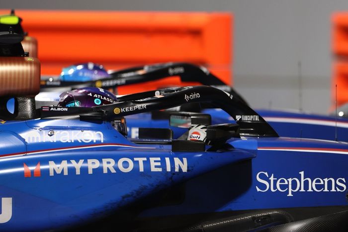 Carlos Sainz, Williams, Alexander Albon, Williams