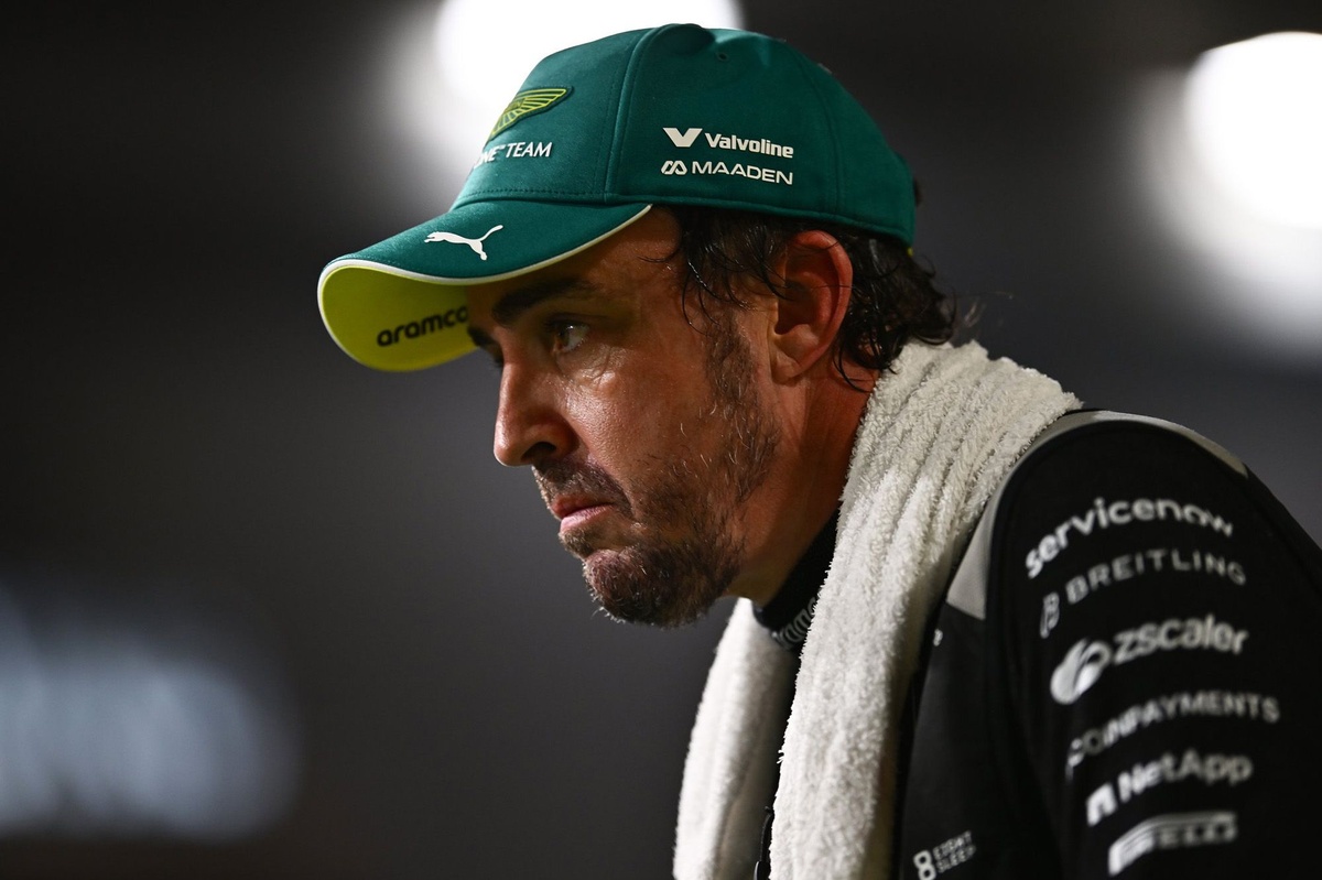 Alonso se reivindica tras caer en Q1: «Estoy siete décimas por delante de mi compañero» #F1 #FVDigital