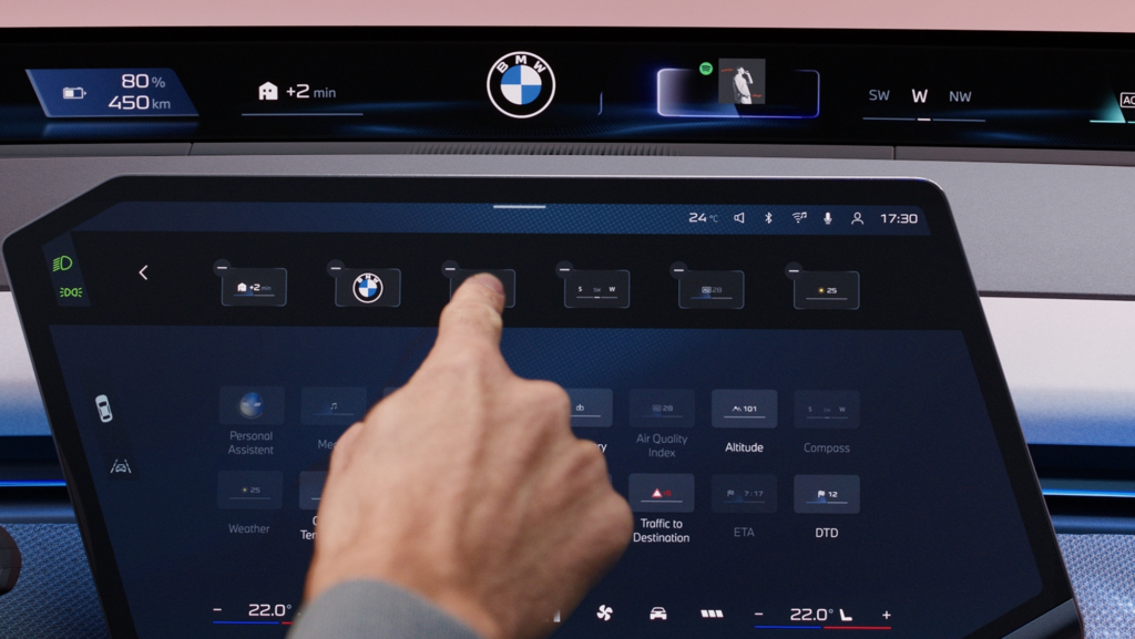 «Revolucionario diseño de volante y tecnología avanzada: BMW revela el innovador futuro de sus vehículos eléctricos»