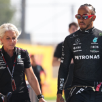 Hamilton se reencuentra con Angela Cullen tras llegar a Ferrari #F1