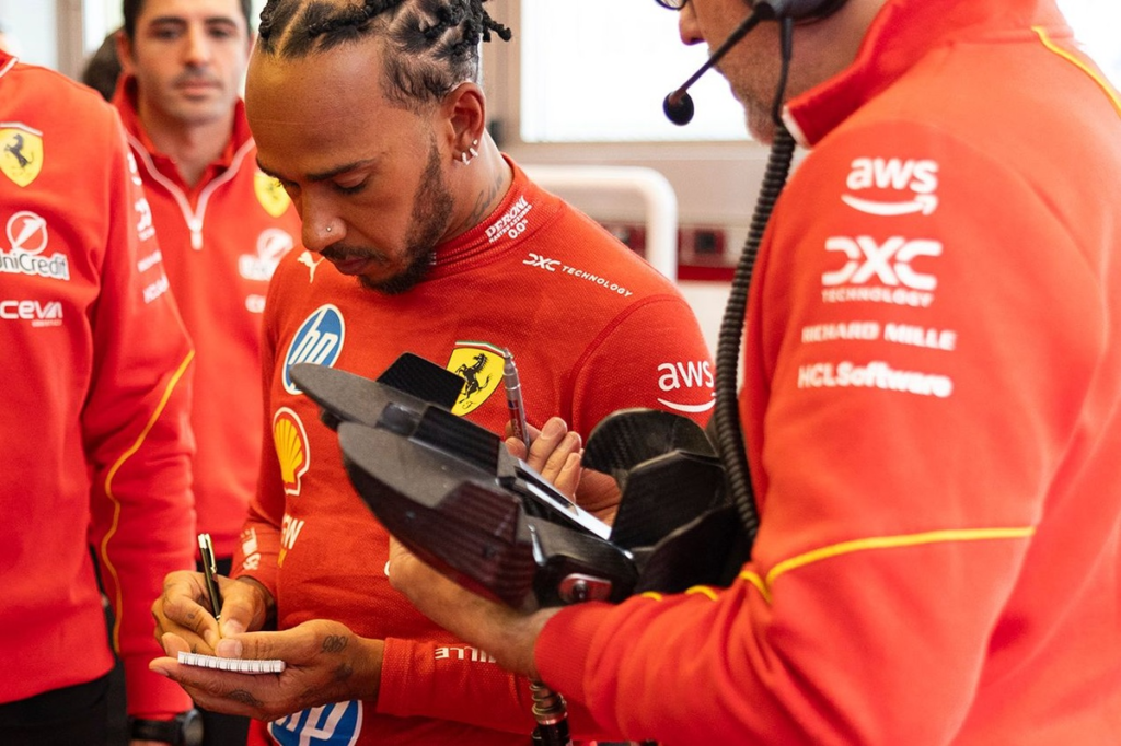 La curiosidad de Hamilton que recuerda al inicio de Vettel en Ferrari #F1