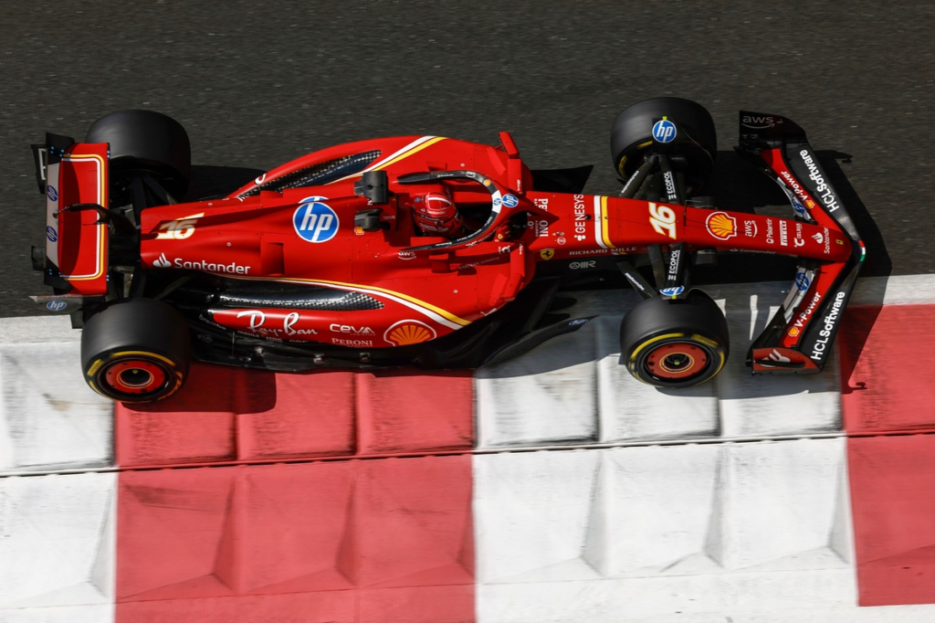 El Ferrari SF-24, elegido como “coche mula” para los neumáticos de 2026 #F1