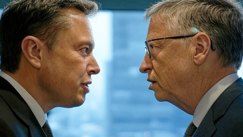 La 'guerra fría' entre Bill Gates y Elon Musk podría haber llevado a la bancarrota al fundador de Microsoft