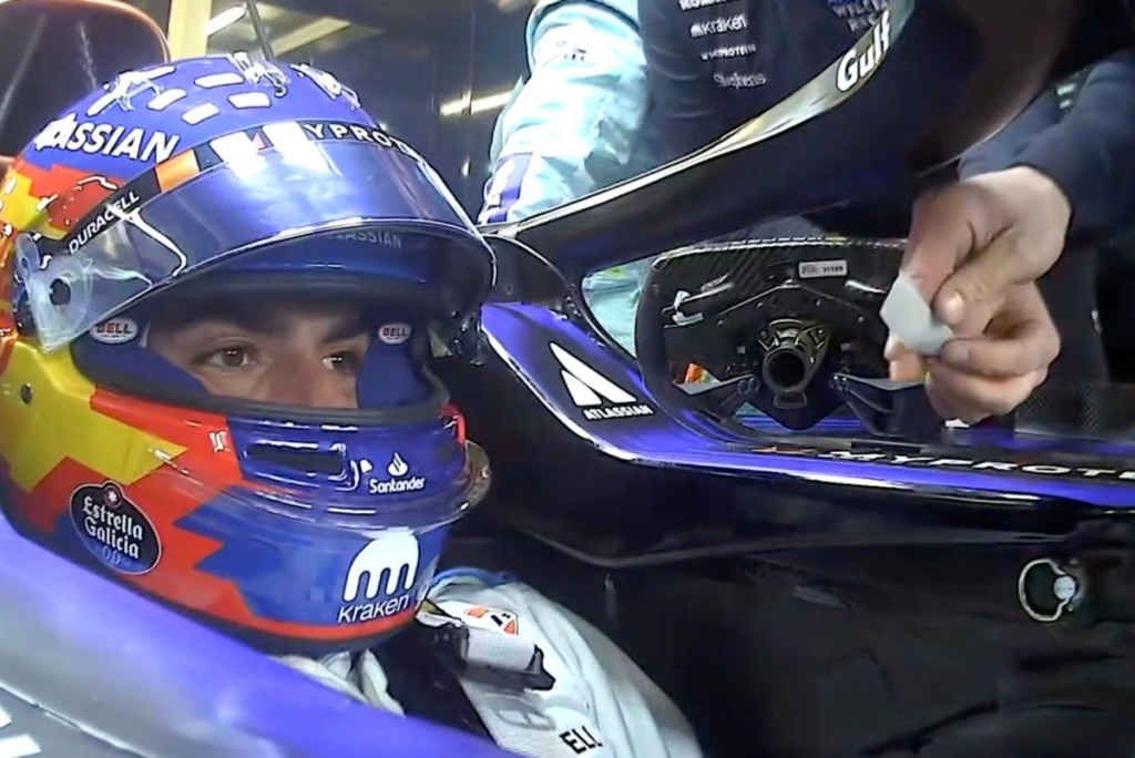 #Deportes: Sainz ha copiado con Williams la forma del volante que usó en Ferrari #F1