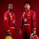 Ferrari presenta a Hamilton y Leclerc con sus monos para 2025 #F1
