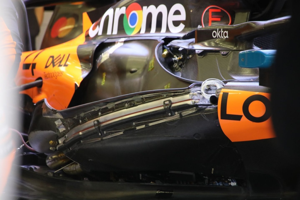 #Deportes: McLaren F1 y su cavidad para no calentar el combustible #F1
