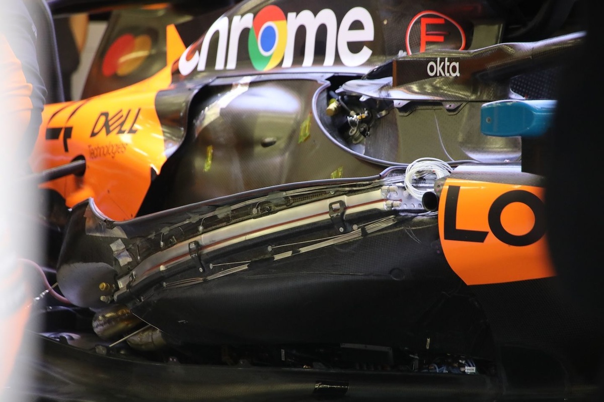 #Deportes: McLaren F1 y su cavidad para no calentar el combustible #F1