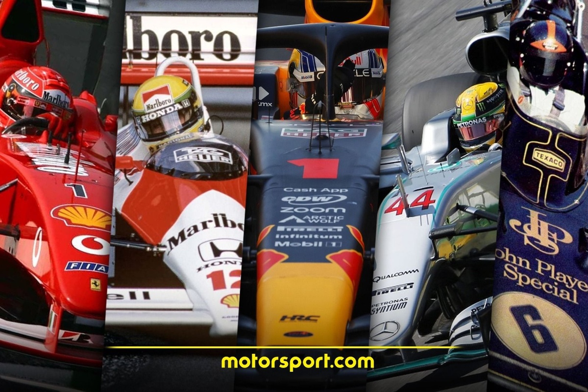 #Deportes: Estos son los 15 mejores coches de la historia según la propia F1 #F1
