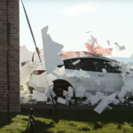 Este Tesla Model Y fue 'engañado' por una falsa pared y se estrelló, pero ahora el creador del vídeo puede ser acusado de fraude