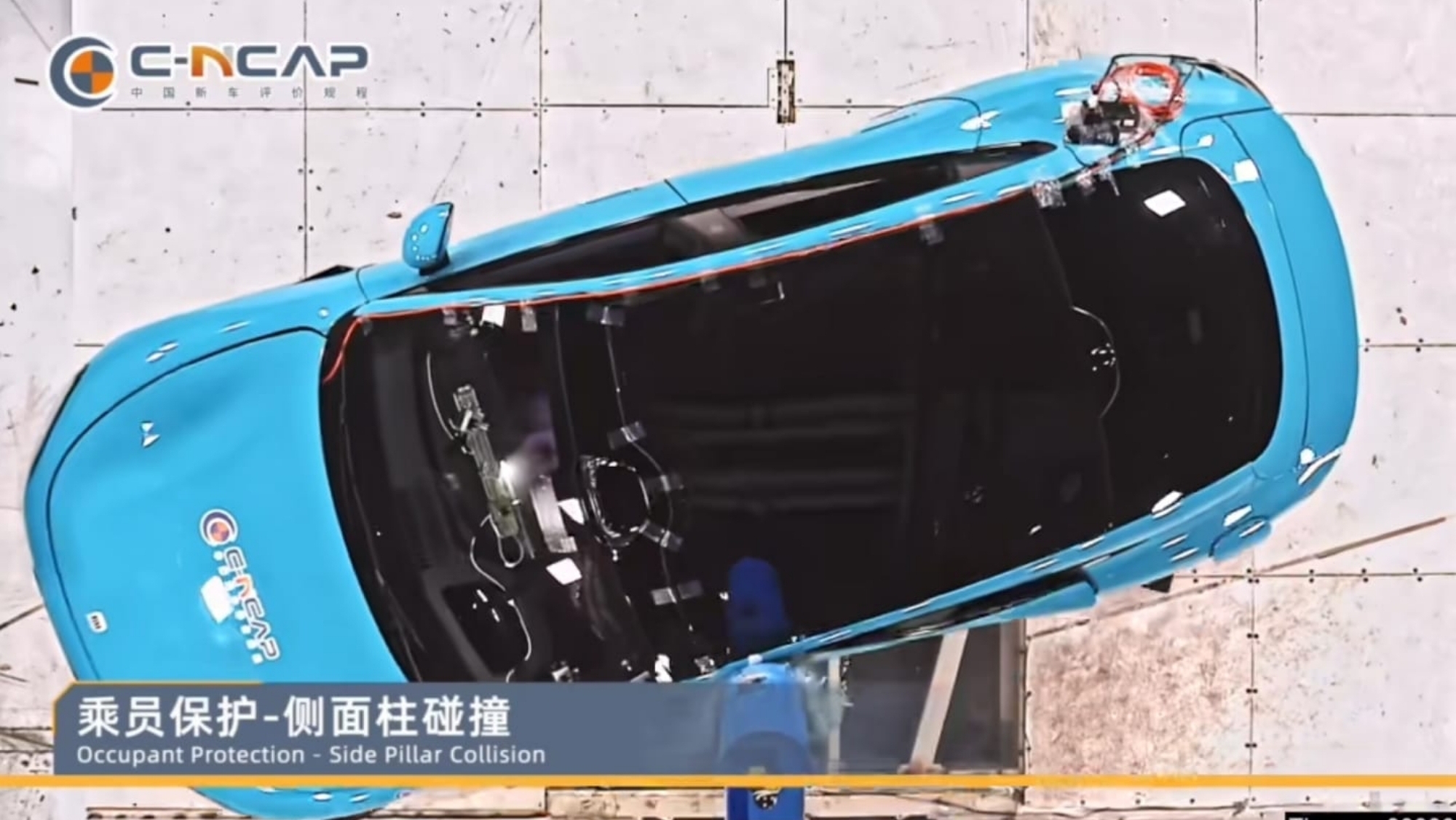 Bueno, bonito y seguro, así es el coche eléctrico con el mejor resultado en las pruebas C-NCAP