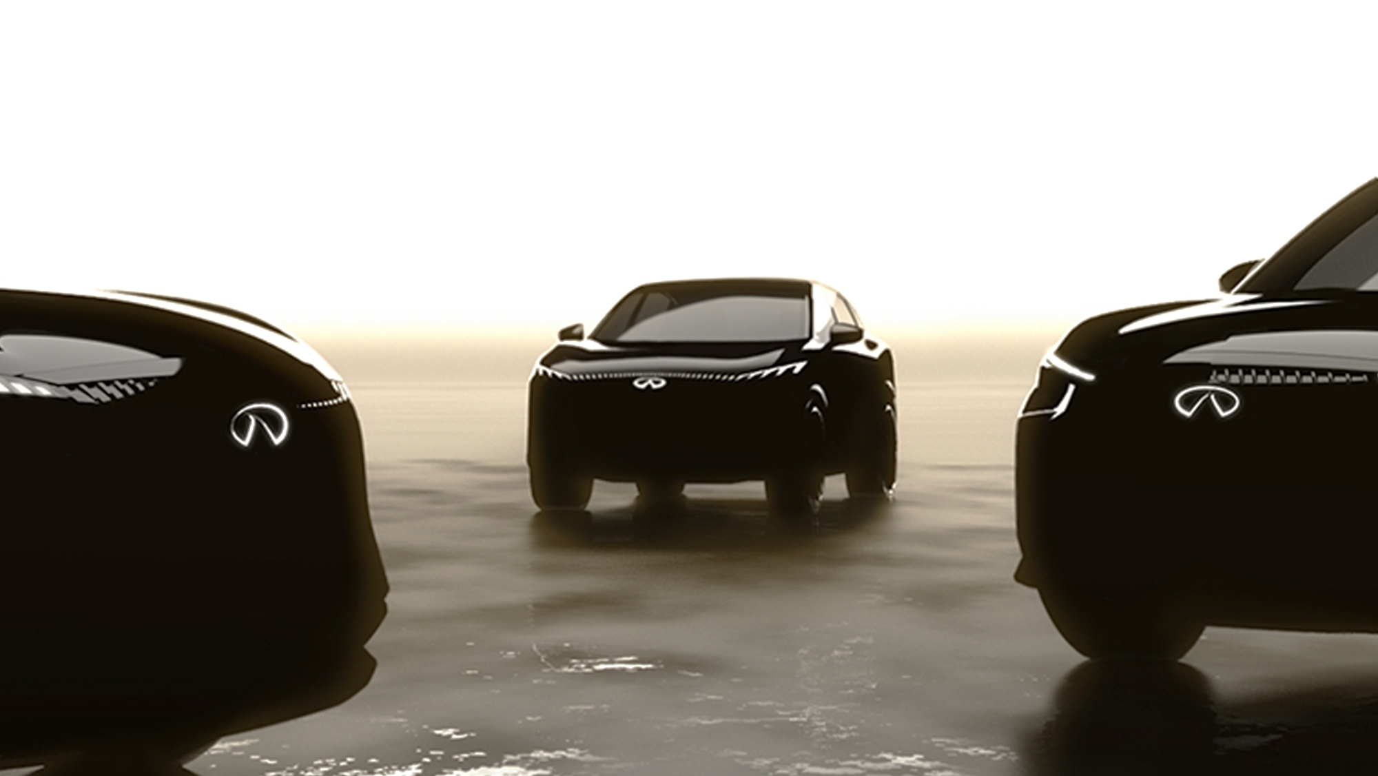 La marca pija de Nissan no está muerta, y ya piensa en un SUV eléctrico del que han mostrado una primera imagen