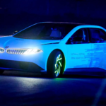 Este coche eléctrico es el prototipo más potente de la historia de BMW y además brilla en la oscuridad