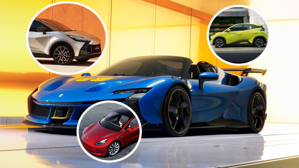 Toyota, Tesla y BYD venden mucho, pero esto es lo lejos que están de Ferrari en cuanto a beneficio por coche vendido