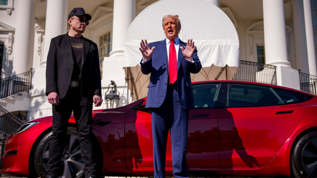 Elon Musk está destrozando a Tesla y hay rumores de que ya ha acordado su salida del Gobierno de Donald Trump