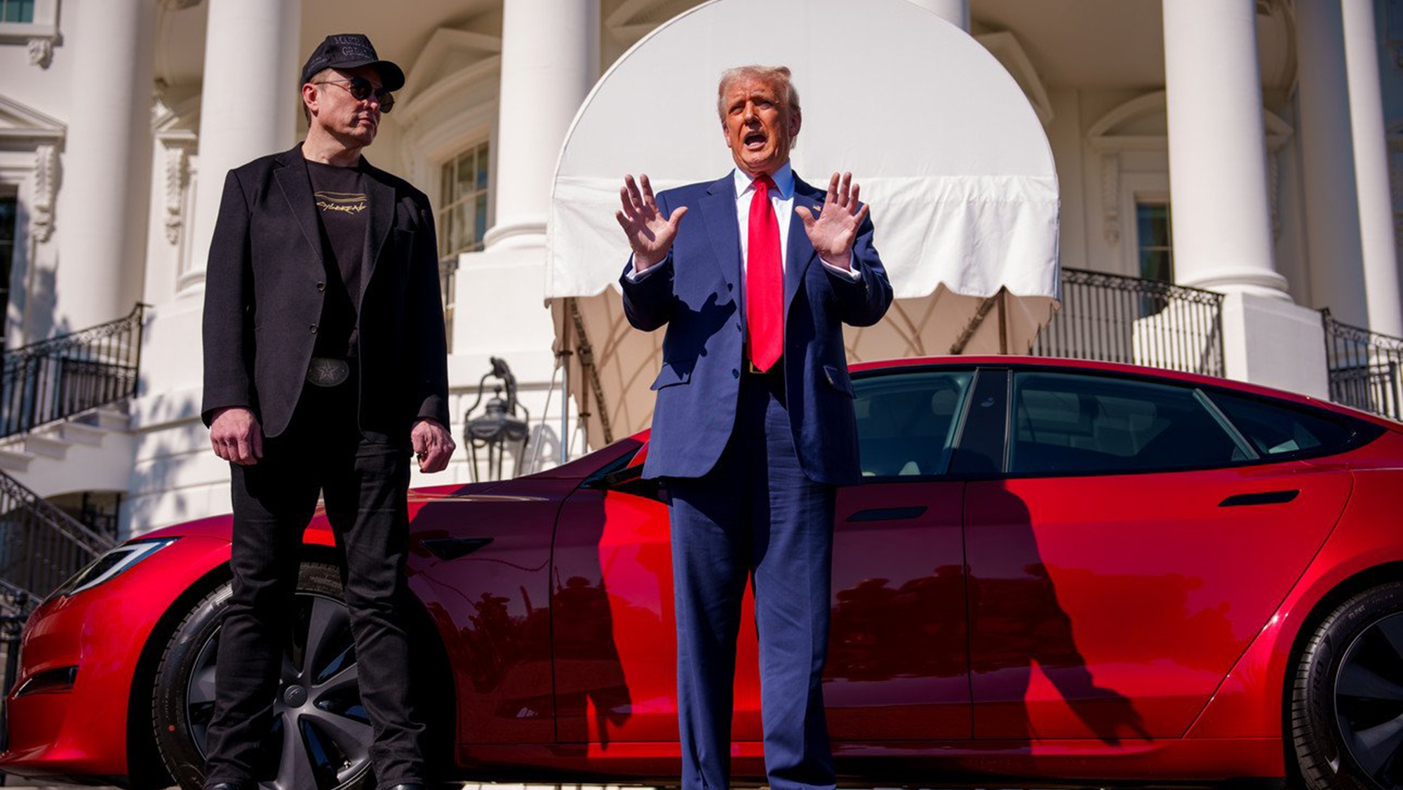 Elon Musk está destrozando a Tesla y hay rumores de que ya ha acordado su salida del Gobierno de Donald Trump