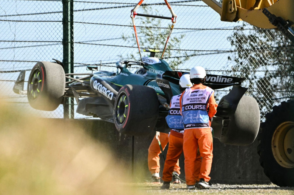#Deportes: Piastri lidera una FP2 con cuatro banderas rojas por accidentes y fuego en Japón #F1