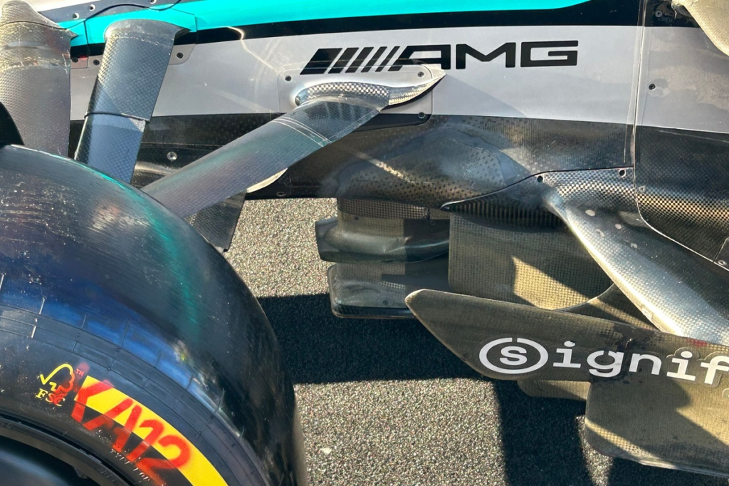 Nuevo alerón delantero y flap en la suspensión #F1 #FVDigital
