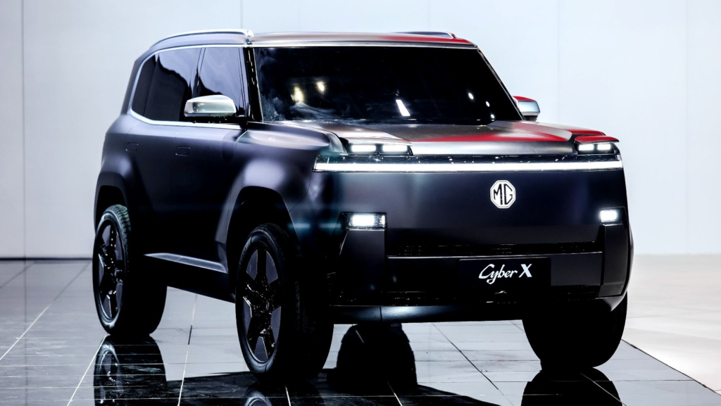 Es el SUV eléctrico más futurista de MG; lo vimos en Shanghái como "una visión más amplia de la movilidad"