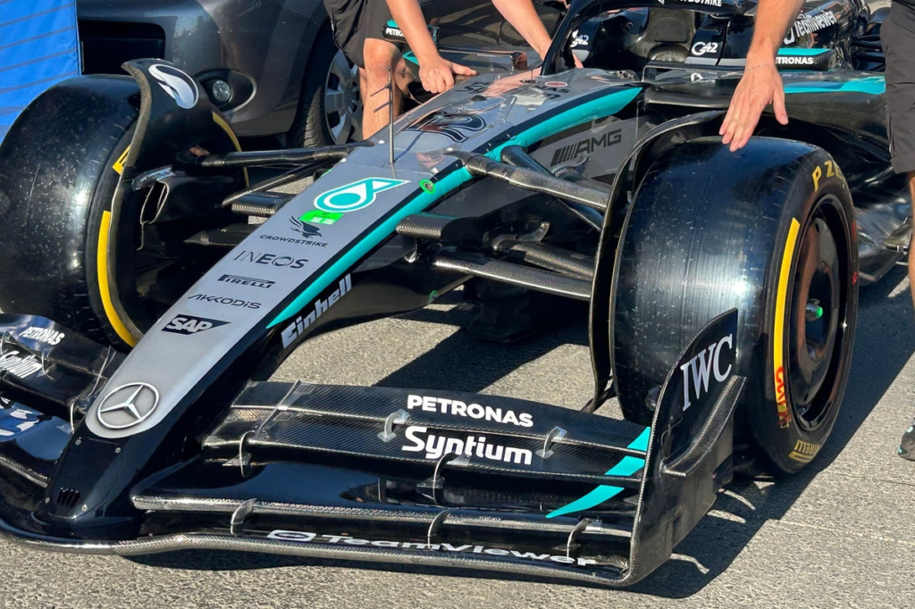 Mercedes mantendrá el nuevo alerón, pero dudas de sus otras innovaciones #F1 #FVDigital