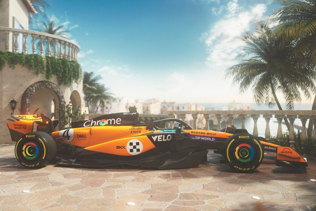 McLaren F1 ‘viaja al pasado’ con su decoración especial para Mónaco y España #F1 #FVDigital