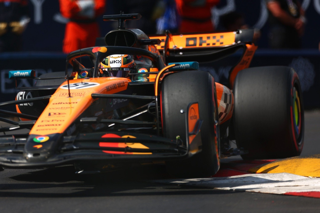 Piastri no pudo evitar los muros en una “caótica” clasificación del GP de Mónaco de F1 #F1 #FVDigital