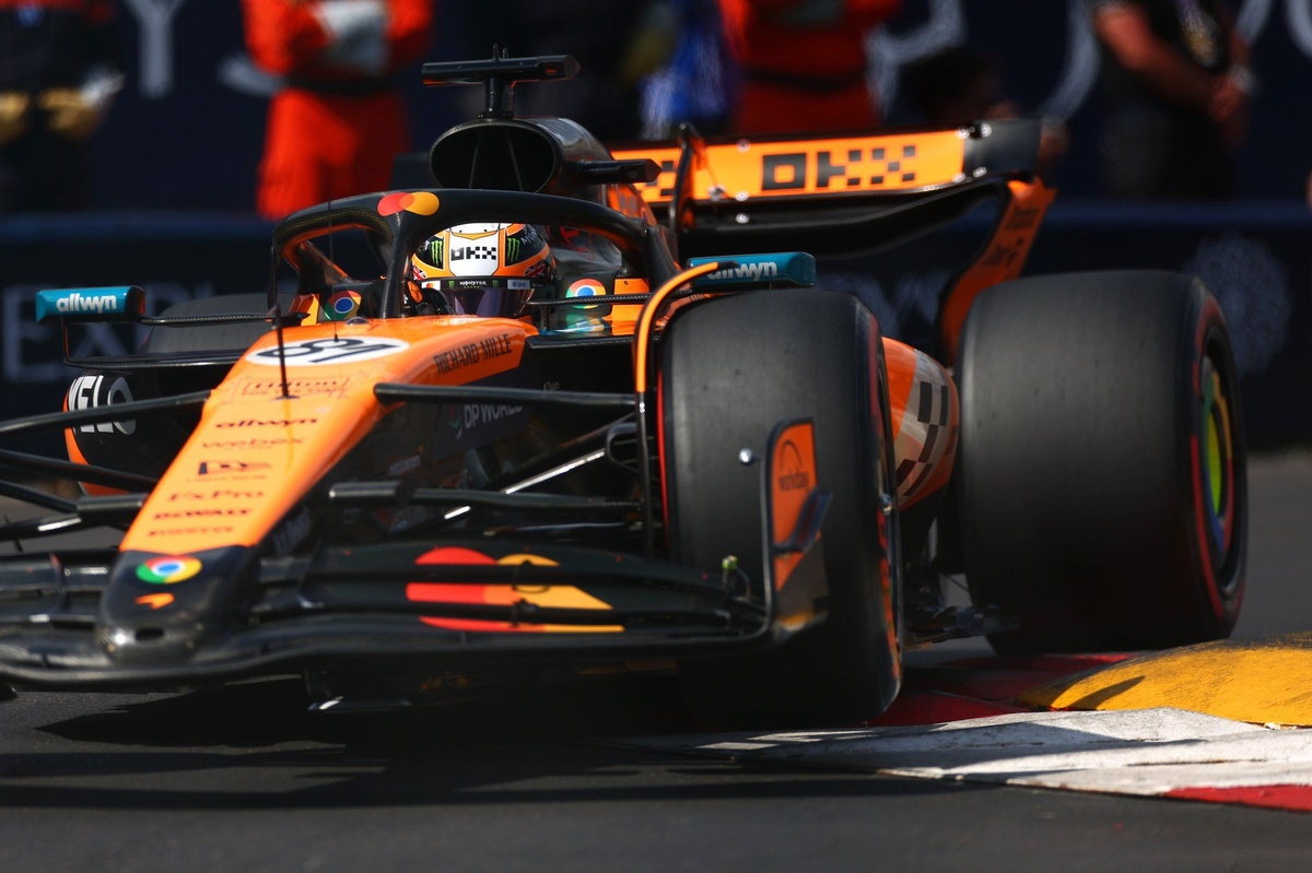 Piastri no pudo evitar los muros en una “caótica” clasificación del GP de Mónaco de F1 #F1 #FVDigital