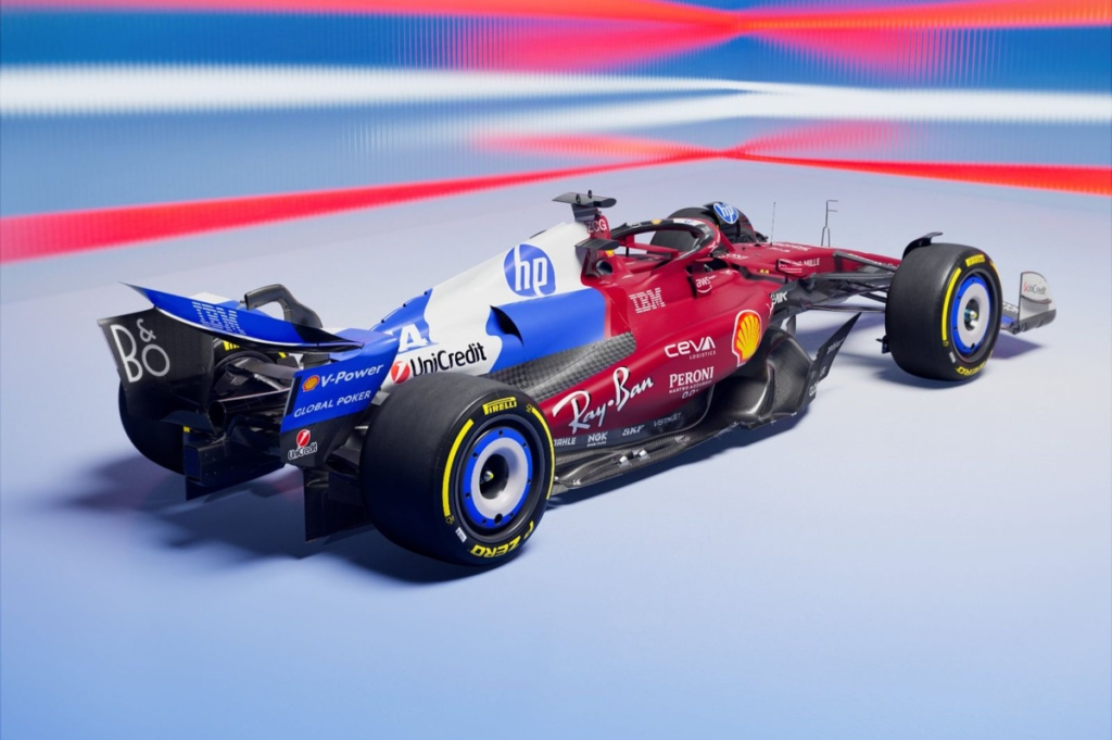 #Deportes: ¡Ferrari presenta una decoración con azul y genera críticas! #F1