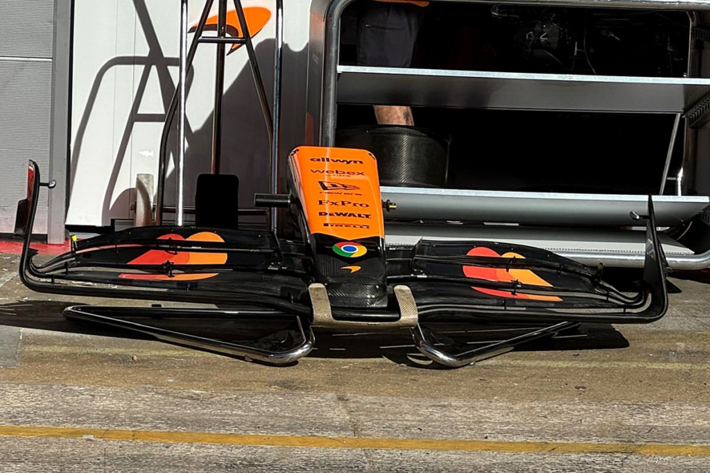 McLaren probó en Imola su nuevo alerón y minimiza su impacto en España #F1 #FVDigital