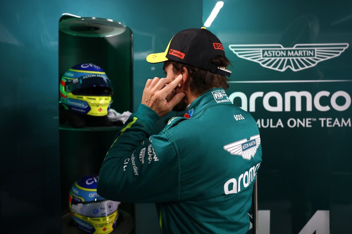 Alonso asegura que “el Aston funciona bien” y espera “sacar más potencial” #F1 #FVDigital