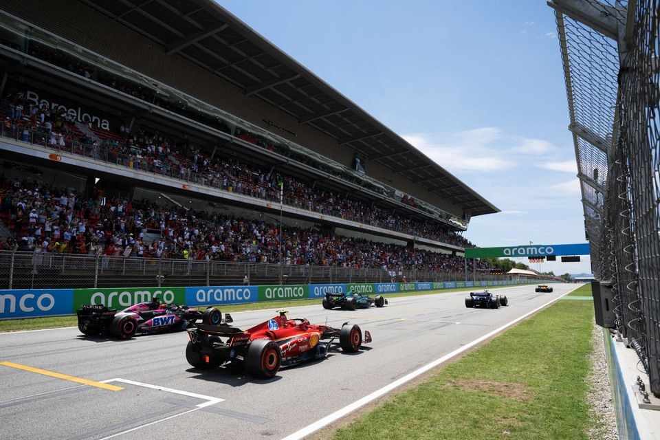 Filas y posiciones de inicio #F1 #FVDigital