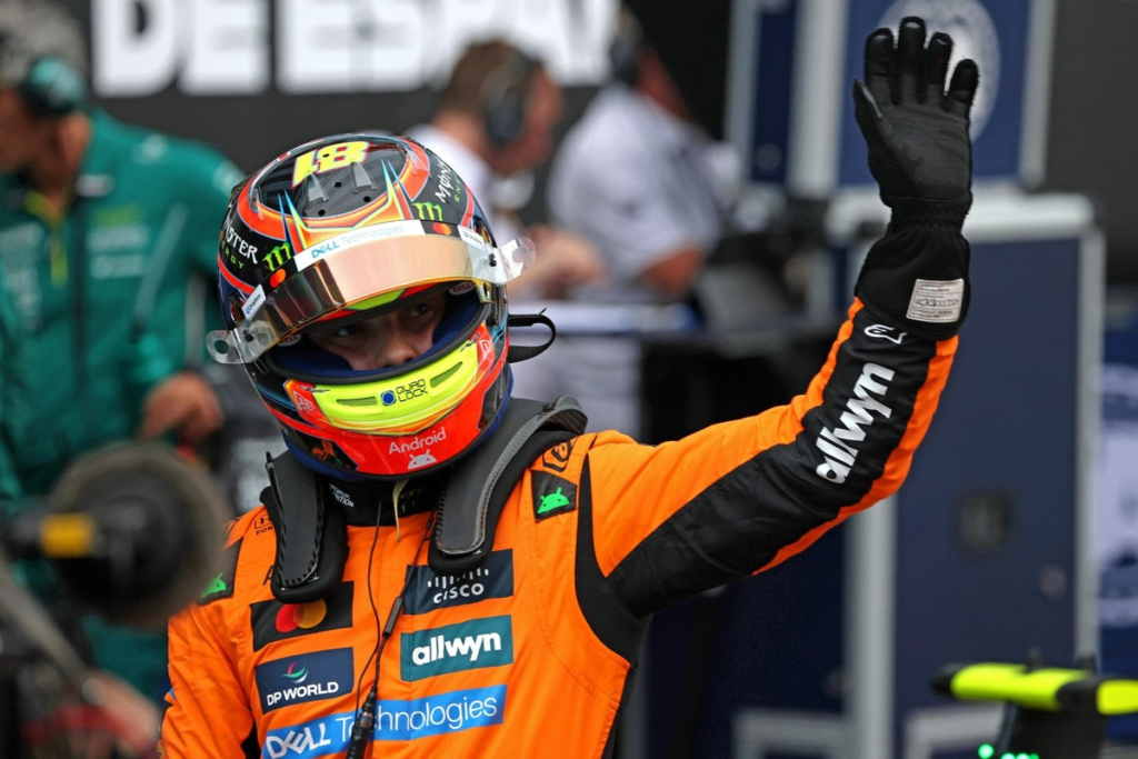 “En 2024 aquí fui un desastre y ahora estoy en la pole, esa es mi mejora” #F1 #FVDigital