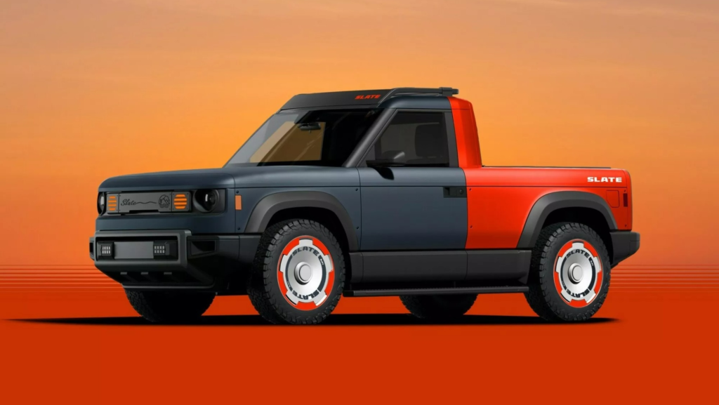 Este pick-up eléctrico cuesta 20.000 dólares, pero lo configuras tú y cada extra hace que suba el precio