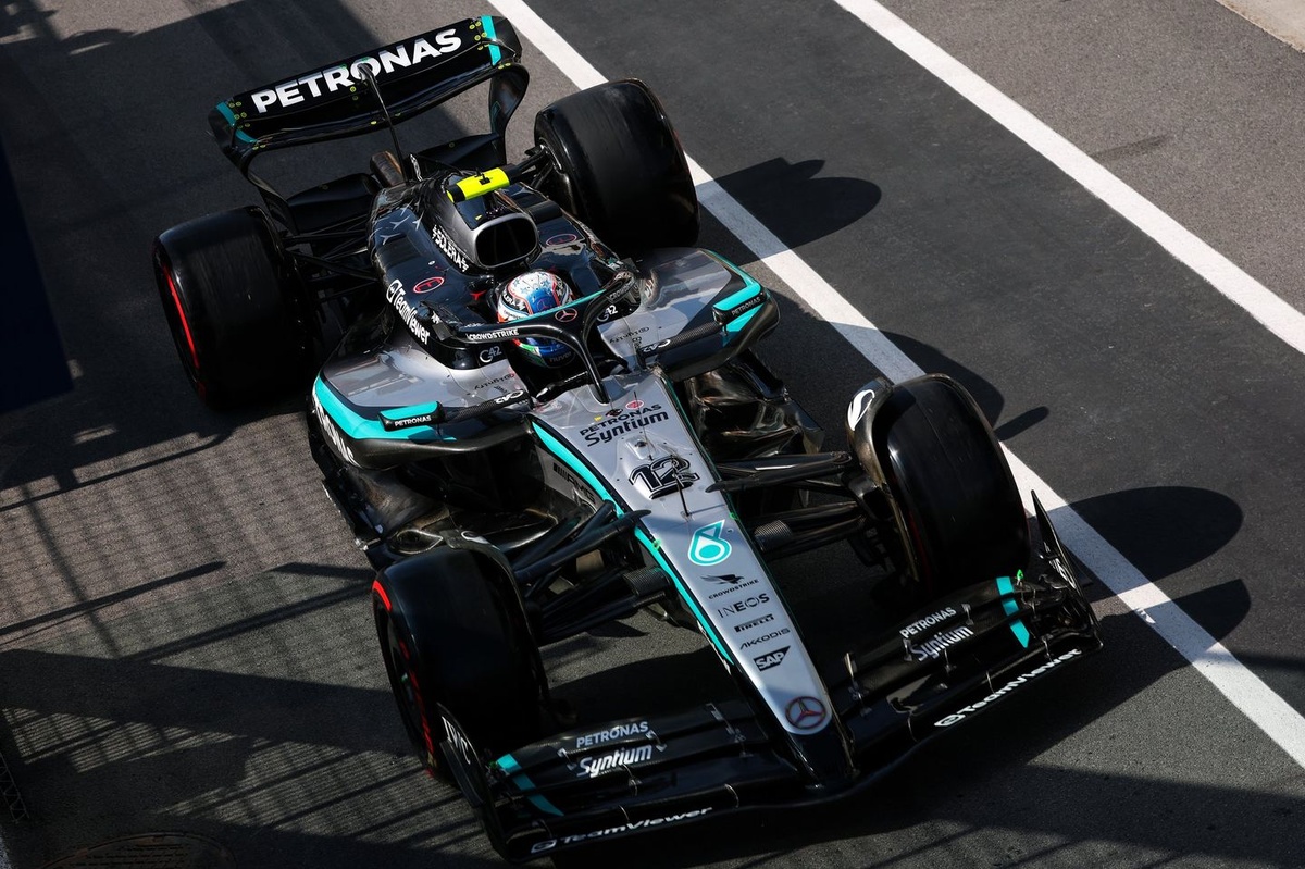Por qué la reintroducida suspensión de Mercedes F1 pasará un duro test en Austria #F1 #FVDigital
