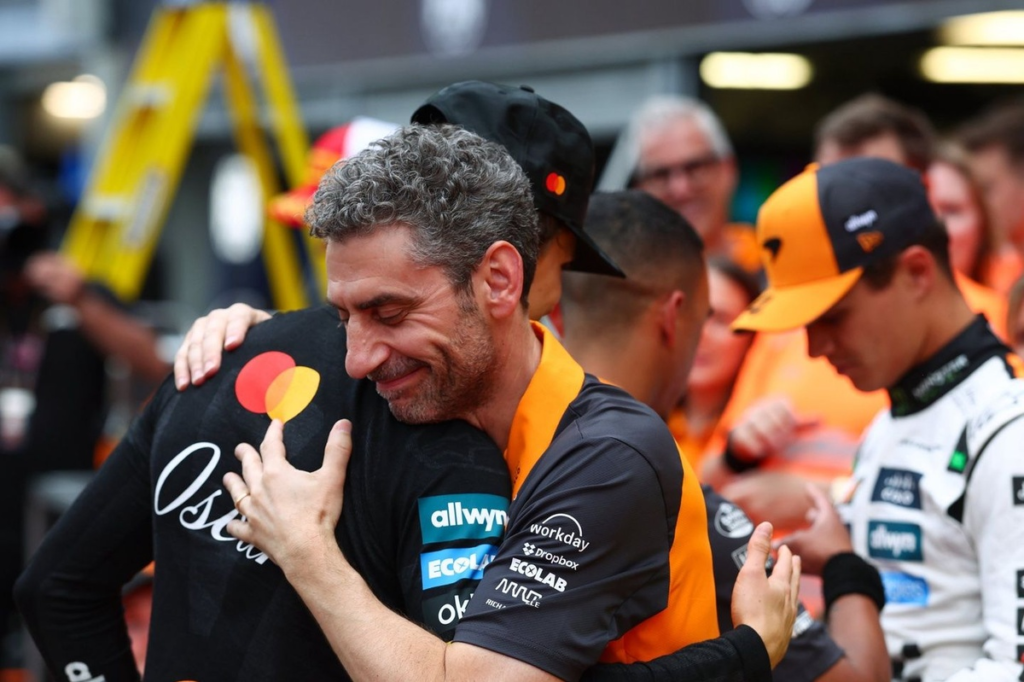 Stella admite que la estrategia de Verstappen “preocupó” a McLaren F1 #F1 #FVDigital
