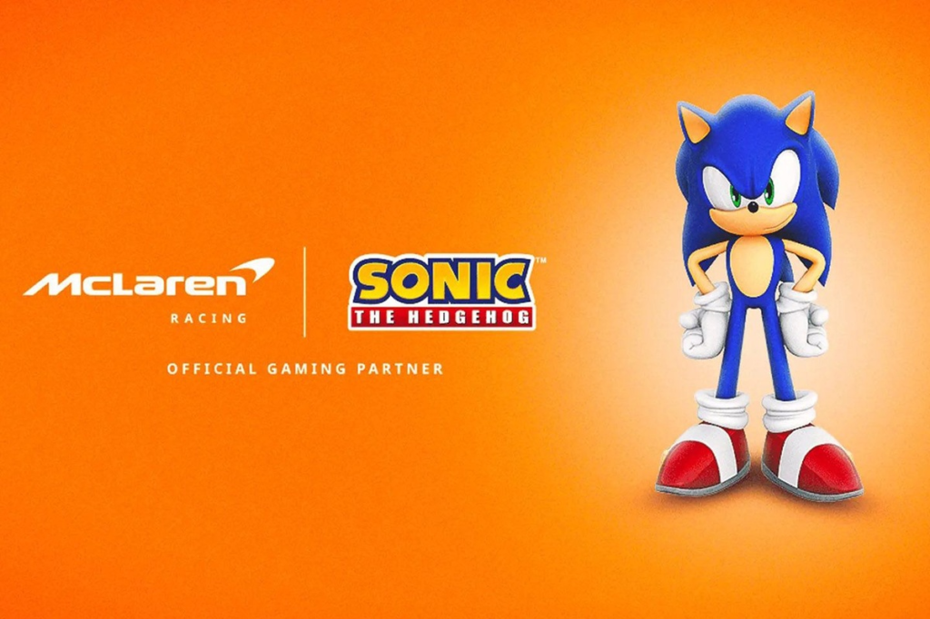 McLaren se une a SEGA y a su famoso personaje Sonic #F1 #FVDigital