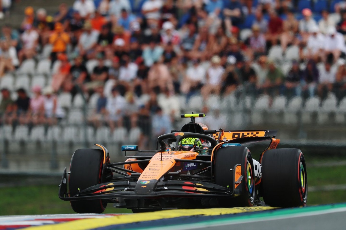 McLaren arrasa en la FP3 de Austria con Norris primero y Verstappen se acerca #F1 #FVDigital