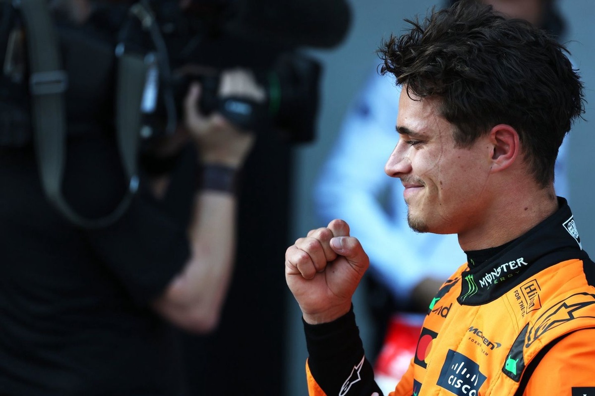 Norris tras su pole inalcanzable: "Espero que sea sólo el principio" #F1 #FVDigital