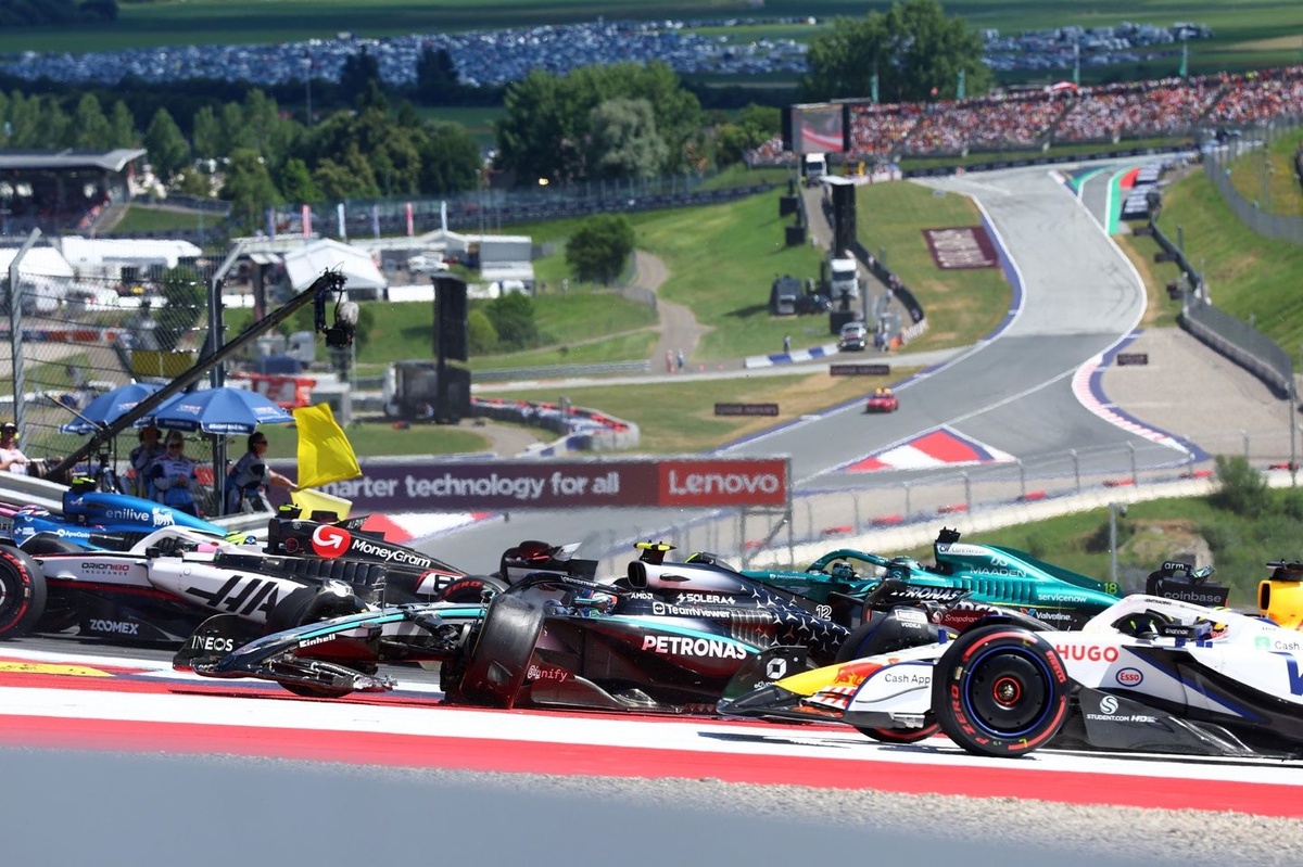 Primer piloto sancionado para el GP de Gran Bretaña 2025 de F1 #F1 #FVDigital