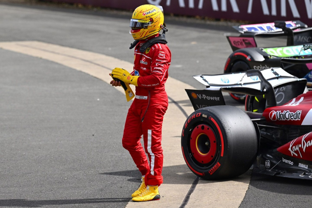 Hamilton valora su primera mitad de año con Ferrari F1 y pide sus deseos #F1 #FVDigital