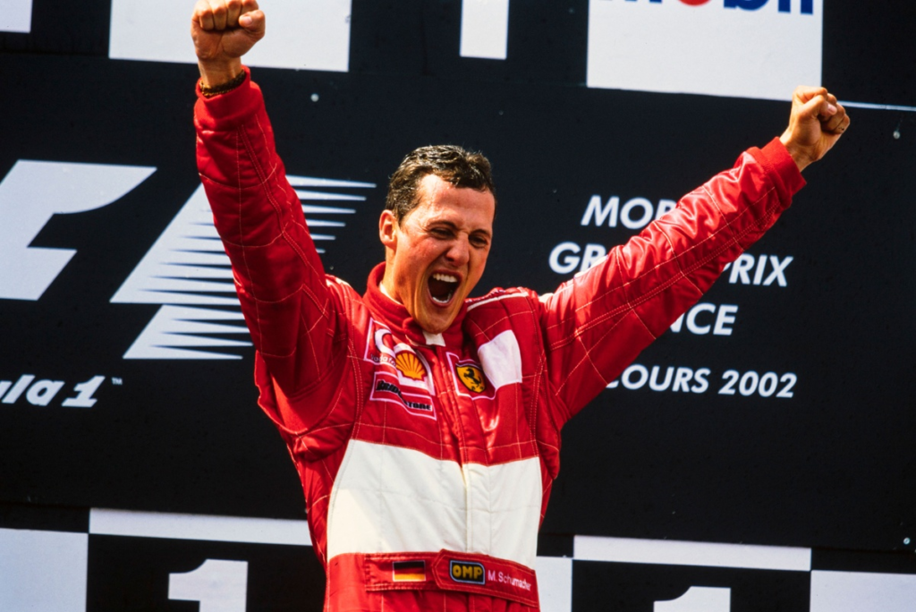 El día que Schumacher ganó el mundial en julio y empató a Fangio en F1 #F1 #FVDigital