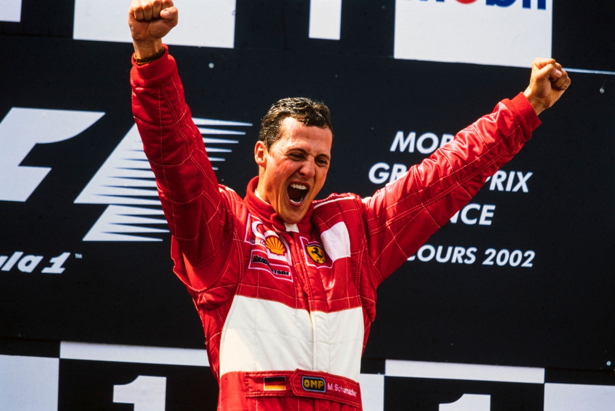El día que Schumacher ganó el mundial en julio y empató a Fangio en F1 #F1 #FVDigital