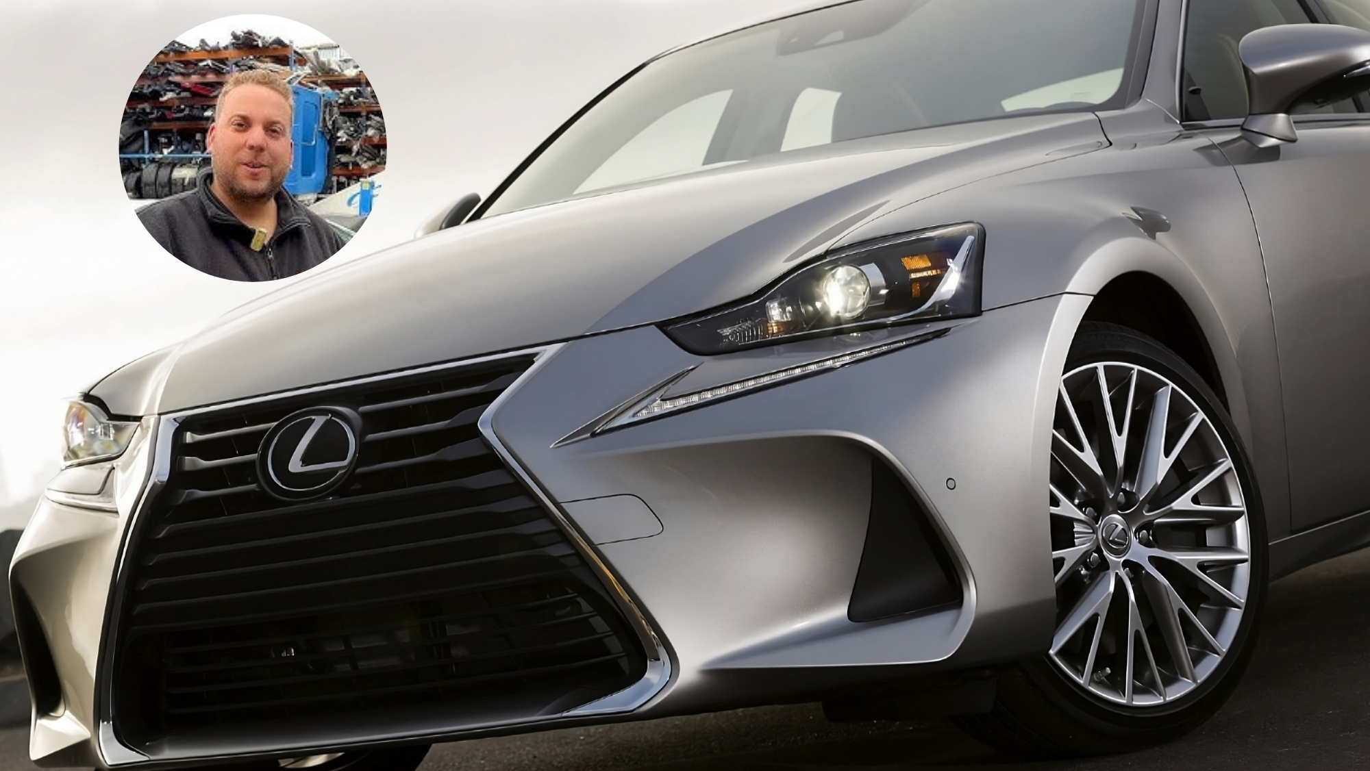 Un Lexus híbrido de 2019 llega al desguace con menos de 100.000 km: después de revisarlo, así reaccionan sus trabajadores