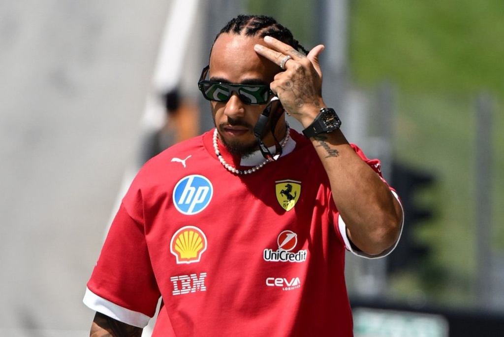 Duro comienzo de Hamilton en Ferrari: frustración y signos de interrogación #F1 #FVDigital