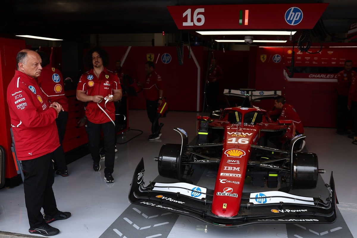 Vasseur habla sobre las novedades de Ferrari F1 en Spa: “Hemos trabajado duro” #F1 #FVDigital