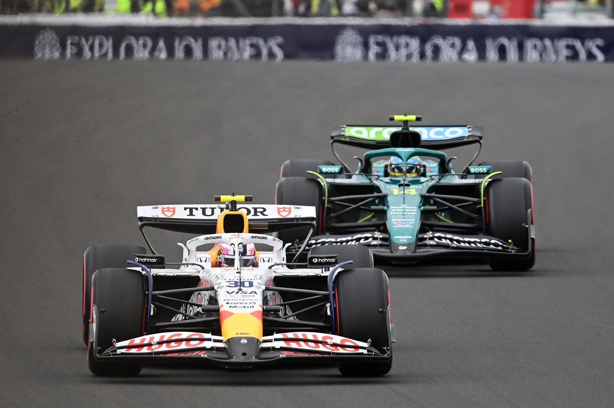 Aston Martin-Racing Bulls, la batalla con las últimas “grandes” mejoras en Spa #F1 #FVDigital