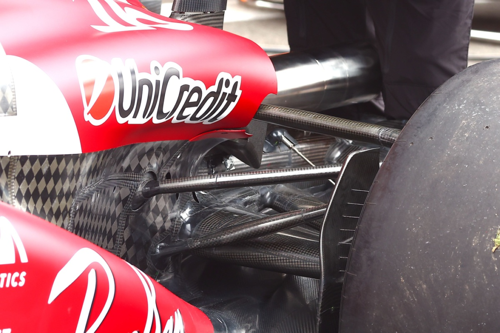 ¿Qué puede cambiar la nueva suspensión trasera de Ferrari en Spa? #F1 #FVDigital