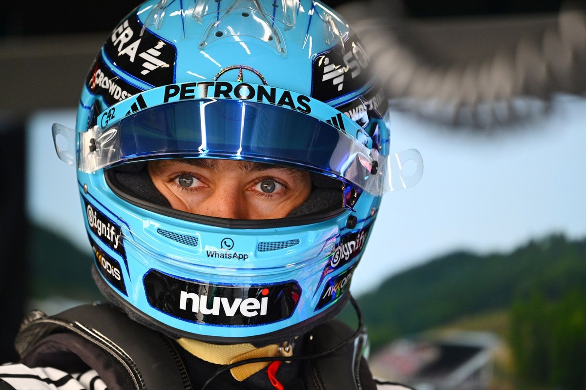 Russell lamenta el “gran paso atrás hacia la zona media” de Mercedes en Spa #F1 #FVDigital