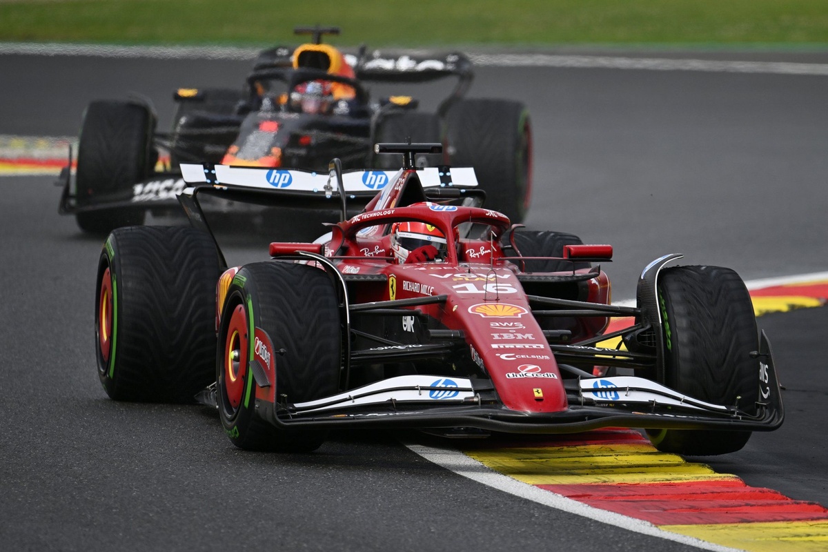 Leclerc celebra “un buen podio” y se justifica de las tensas radios con su ingeniero #F1 #FVDigital
