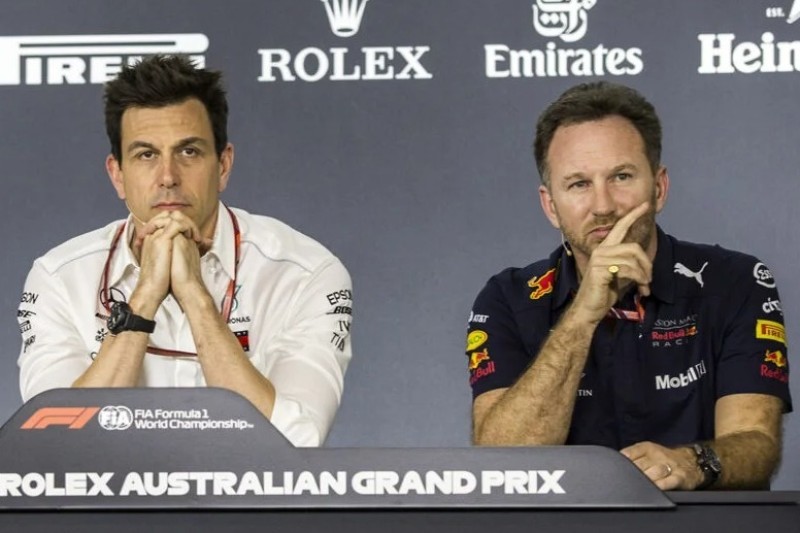 Wolff ironiza con una posible llegada de Horner a la FIA: “Estoy jodido” #F1 #FVDigital